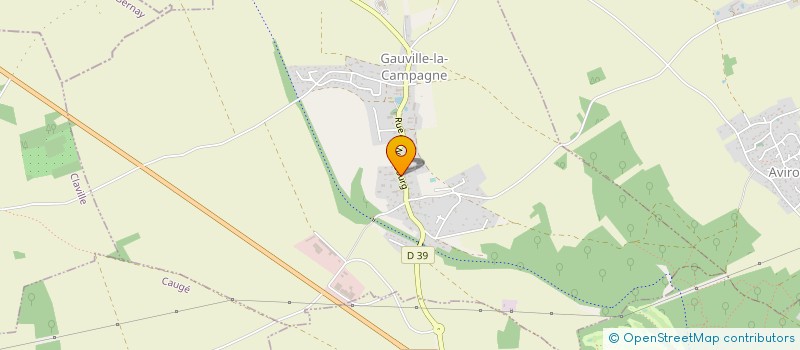 localisation de l'entreprise TRANSPORTS ERIC RAVENEL  GAUVILLE-LA-CAMPAGNE