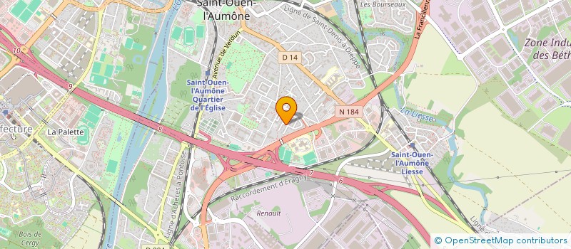 localisation de l'entreprise TRANSPORTS ET DECOUVERTES  SAINT-OUEN-L'AUMONE