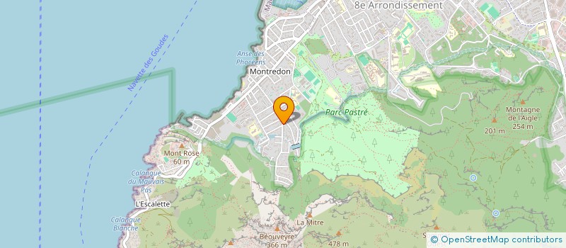 localisation de l'entreprise TRANSPORTS ET LIVRAISONS A DOMICILE à MARSEILLE