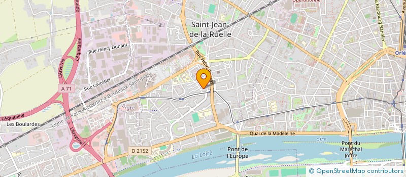 localisation de l'entreprise TRANSPORTS ETL à SAINT-JEAN-DE-LA-RUELLE
