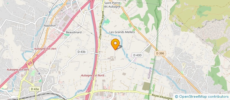 localisation de l'entreprise TRANSPORTS ETOILES  AUBAGNE