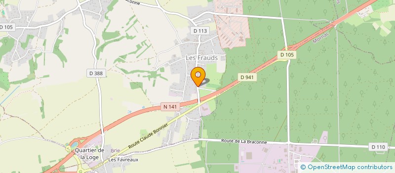 localisation de l'entreprise TRANSPORTS EURO BENNE  BRIE