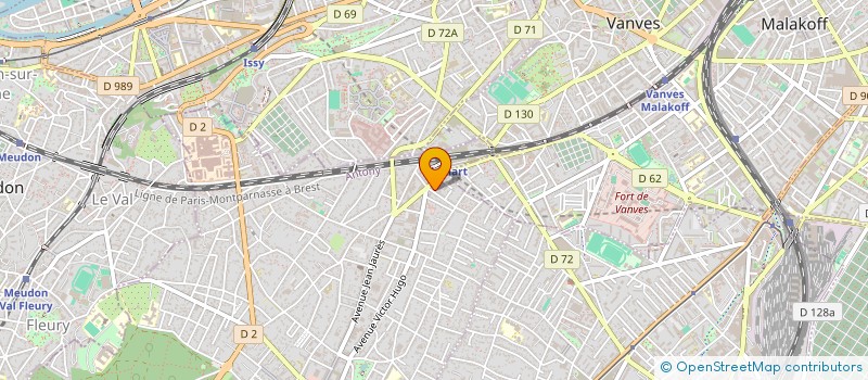 localisation de l'entreprise TRANSPORTS EUROMAR EXPRESS à CLAMART