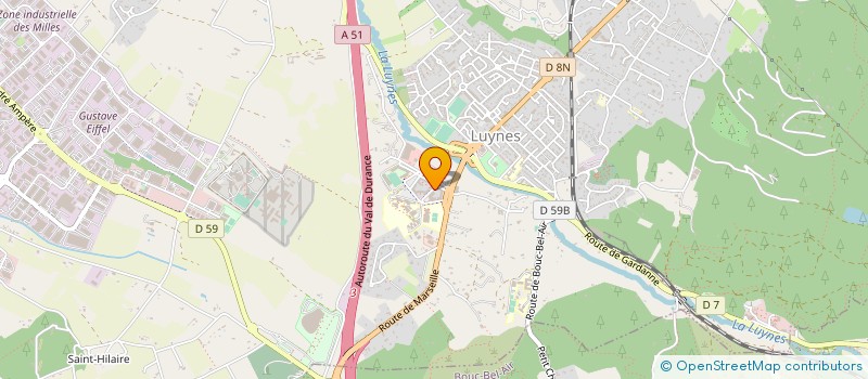 localisation de l'entreprise TRANSPORTS EUROPEENS ELOY SERVICES à FUVEAU