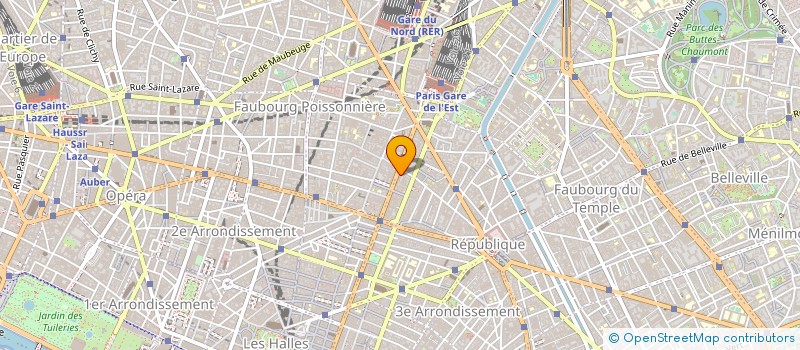 localisation de l'entreprise TRANSPORTS EUROPEENS LOCATION à PARIS