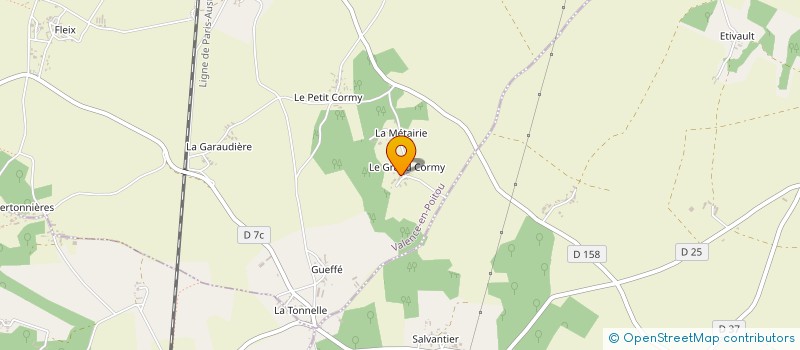 localisation de l'entreprise TRANSPORTS EXPRES FORT-THUBERT à VALENCE-EN-POITOU