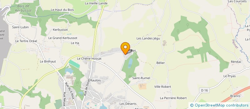 localisation de l'entreprise TRANSPORTS EXPRESS FRIGORIFIQUES à PLEMET