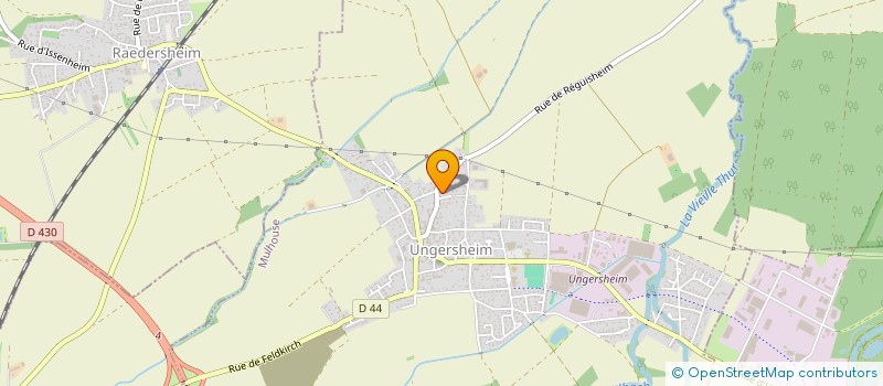 localisation de l'entreprise TRANSPORTS EXPRESS VONARB  UNGERSHEIM