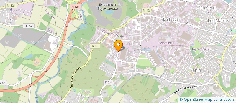localisation de l'entreprise TRANSPORTS EYCHENNE ET FILS à PLAISANCE-DU-TOUCH