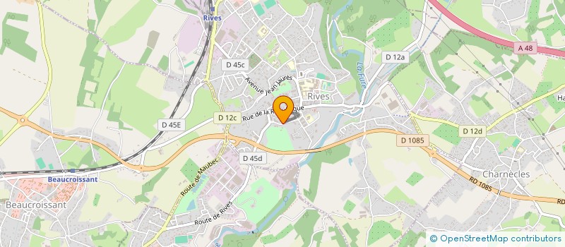 localisation de l'entreprise TRANSPORTS FALQUE PERE ET FILS à RIVES