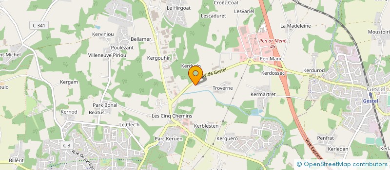 localisation de l'entreprise TRANSPORTS FARGIER à GUIDEL