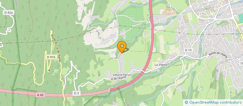 localisation de l'entreprise TRANSPORTS FARRONATO à LA MOTTE-SERVOLEX