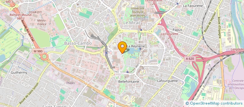 localisation de l'entreprise TRANSPORTS FAVIO à TOULOUSE