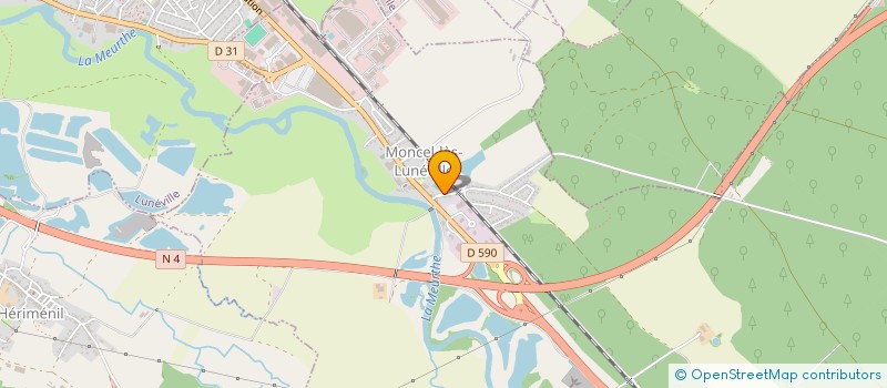 localisation de l'entreprise TRANSPORTS FEE NYX  MONCEL-LES-LUNEVILLE