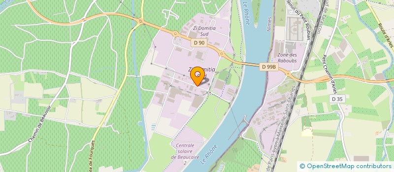 localisation de l'entreprise TRANSPORTS FENNIRI à BEAUCAIRE