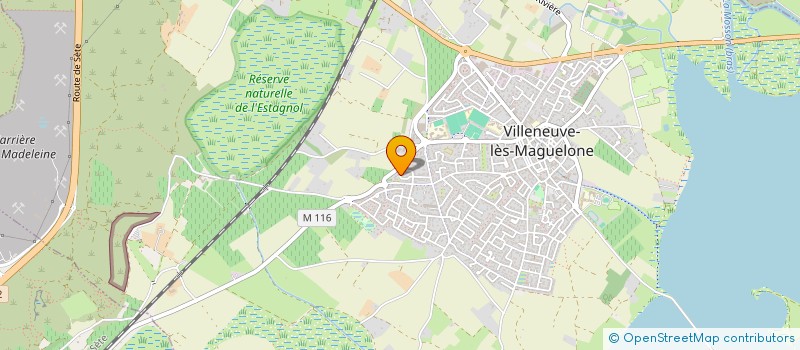 localisation de l'entreprise TRANSPORTS FERMAUD ET FILS  VILLENEUVE-LES-MAGUELONE
