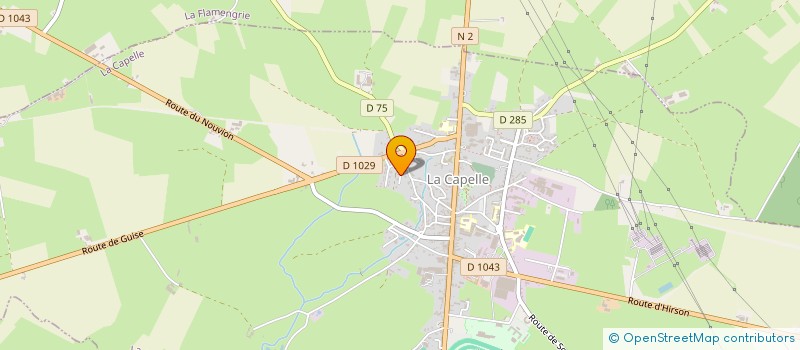 localisation de l'entreprise TRANSPORTS FERRI à LA CAPELLE