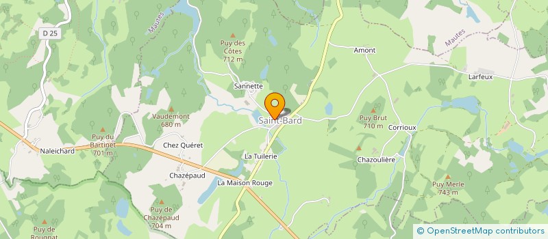 localisation de l'entreprise TRANSPORTS FIGUIERE REDJEM  SAINT-BARD