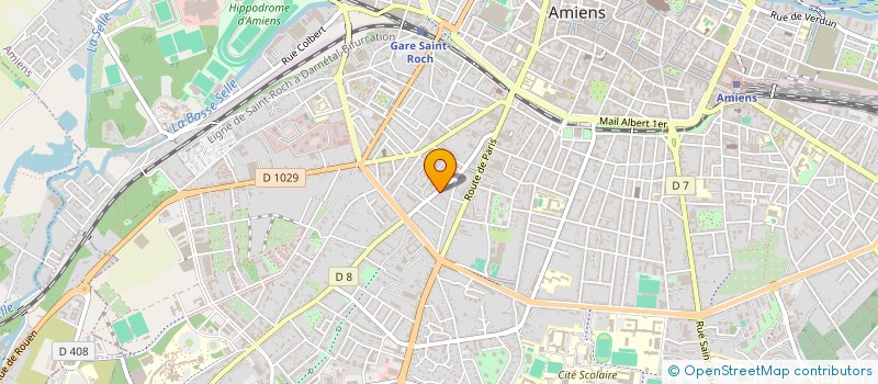 localisation de l'entreprise TRANSPORTS FLD à AMIENS