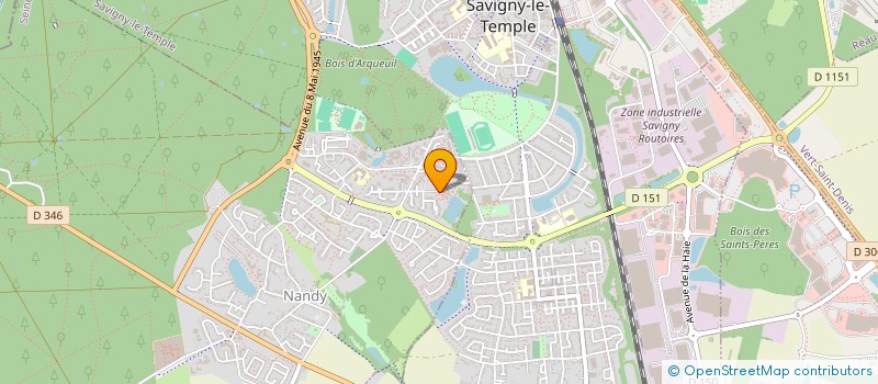 localisation de l'entreprise TRANSPORTS FLEURY GUY  NANDY