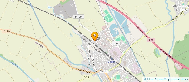localisation de l'entreprise TRANSPORTS FOMBONNE à GENLIS