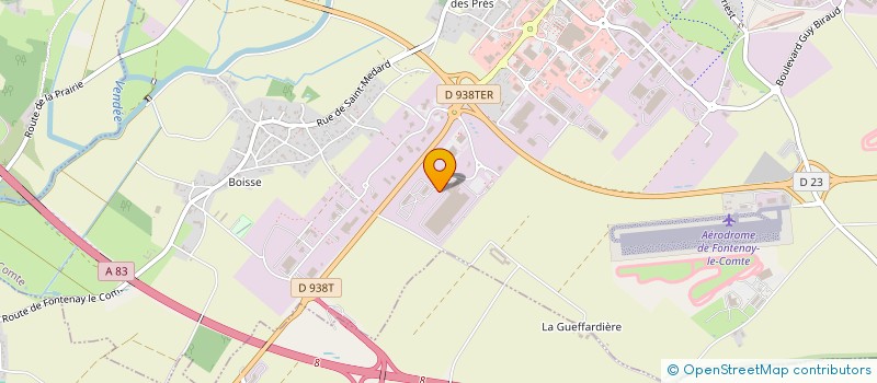localisation de l'entreprise TRANSPORTS FONTAN à FONTENAY-LE-COMTE