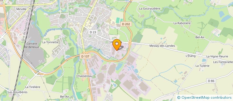 localisation de l'entreprise TRANSPORTS FONTENEAU à MONTAIGU-VENDEE