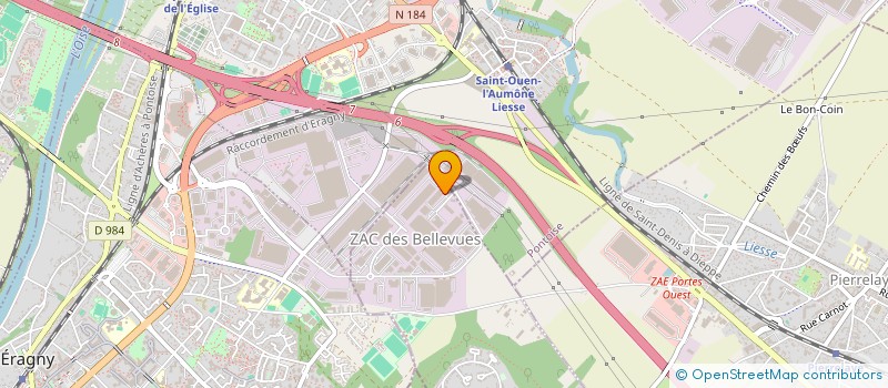 localisation de l'entreprise TRANSPORTS FOSSET à HERBLAY-SUR-SEINE