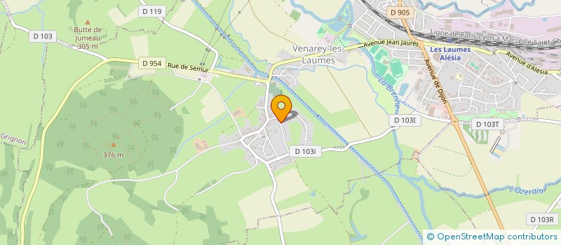localisation de l'entreprise TRANSPORTS FOSSOT à DARCEY