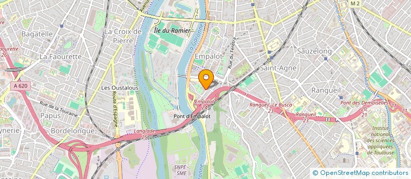 localisation de l'entreprise TRANSPORTS FRANCE EUR EXPRESS T.F.E.E. à TOULOUSE