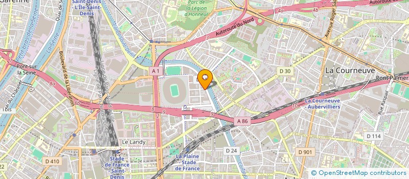 localisation de l'entreprise TRANSPORTS FRANCIUS SERVICES à SAINT-DENIS