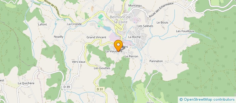 localisation de l'entreprise TRANSPORTS FRANCK à PARIGNY