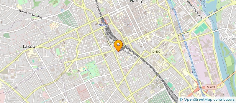 localisation de l'entreprise TRANSPORTS FRANCOIS  NANCY