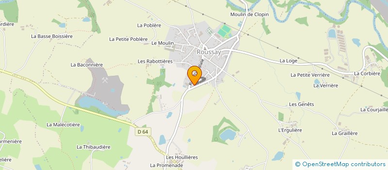 localisation de l'entreprise TRANSPORTS FRANCOIS GOURDON à SEVREMOINE