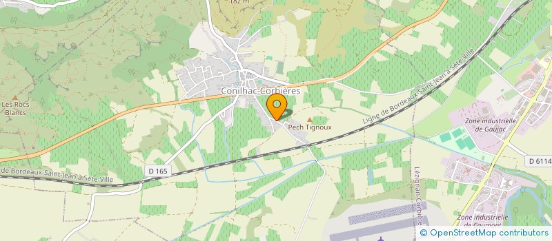 localisation de l'entreprise TRANSPORTS FRANJUS ET FILS à CONILHAC-CORBIERES