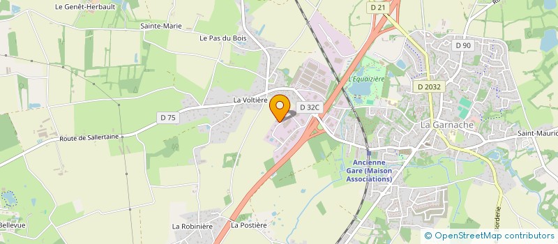 localisation de l'entreprise TRANSPORTS FRED-ERIC à LA GARNACHE