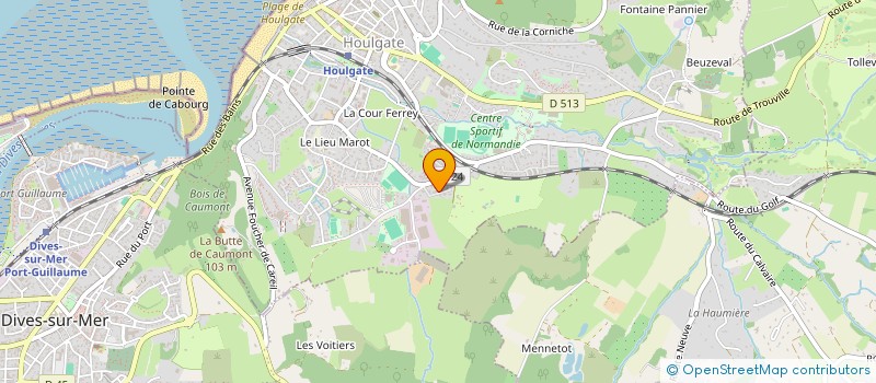 localisation de l'entreprise TRANSPORTS FREDERIC SARL  HOULGATE