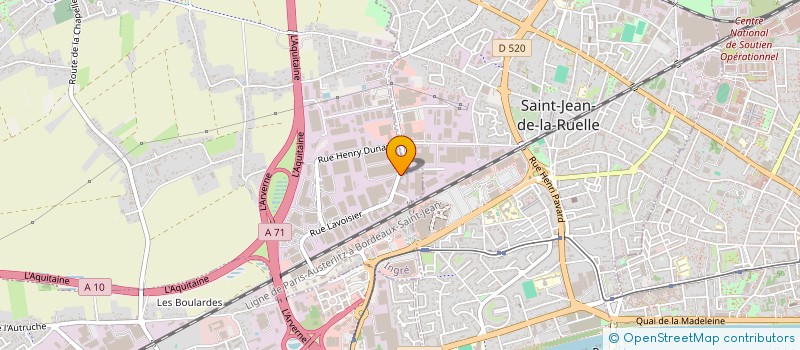 localisation de l'entreprise TRANSPORTS FRET ASSOCIES 45 à INGRE