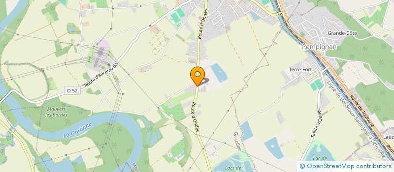 localisation de l'entreprise TRANSPORTS FRIGORIFIQUES SALGHI  GRISOLLES