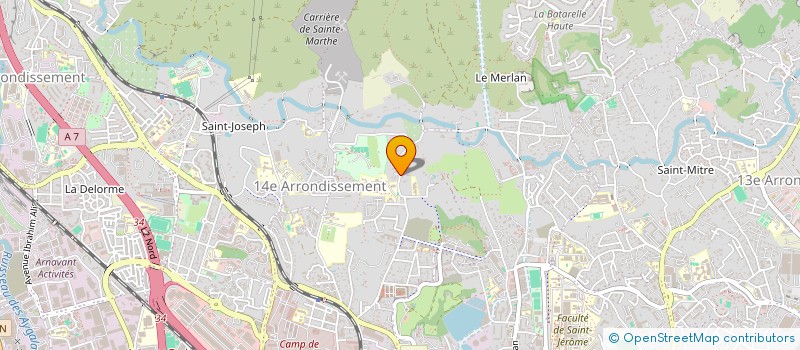 localisation de l'entreprise TRANSPORTS FRIGORIFIQUES SERVICES à MARSEILLE