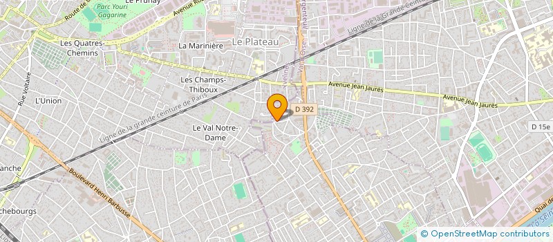 localisation de l'entreprise TRANSPORTS FUNERAIRES BASILIO  BEZONS