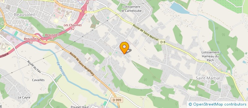 localisation de l'entreprise TRANSPORTS FUNERAIRES D'OCCITANIE  MONTAUBAN