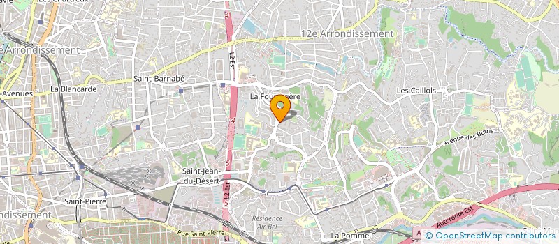 localisation de l'entreprise TRANSPORTS FUNERAIRES MARSEILLAIS (TFM) à MARSEILLE