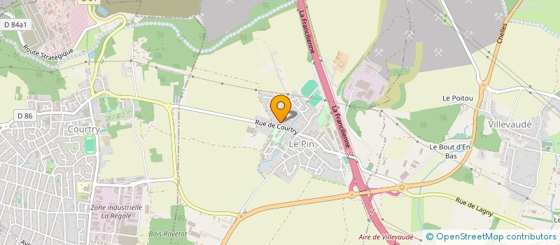 localisation de l'entreprise TRANSPORTS FUNERAIRES RODRIGUES  LE PIN