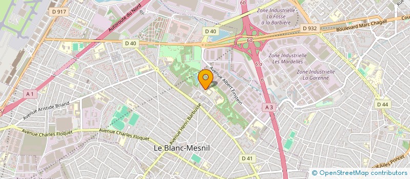 localisation de l'entreprise TRANSPORTS FURTADO FERREIRA  LE BLANC-MESNIL