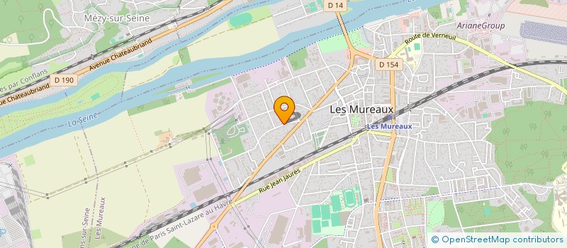 localisation de l'entreprise TRANSPORTS GABRYSIAK à LES MUREAUX