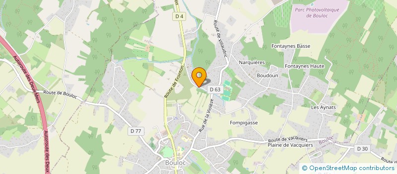 localisation de l'entreprise TRANSPORTS GALLO  BLAGNAC