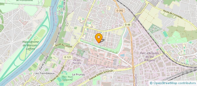 localisation de l'entreprise TRANSPORTS GANADOR à CORMEILLES-EN-PARISIS