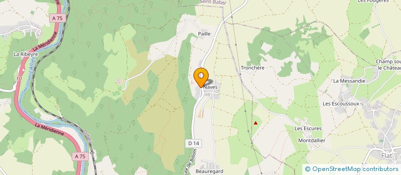 localisation de l'entreprise TRANSPORTS GARREAU  ORBEIL