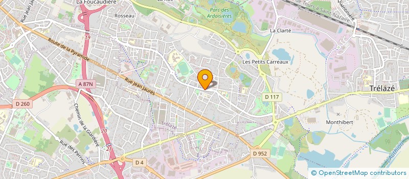 localisation de l'entreprise TRANSPORTS GASSIOT à TRELAZE